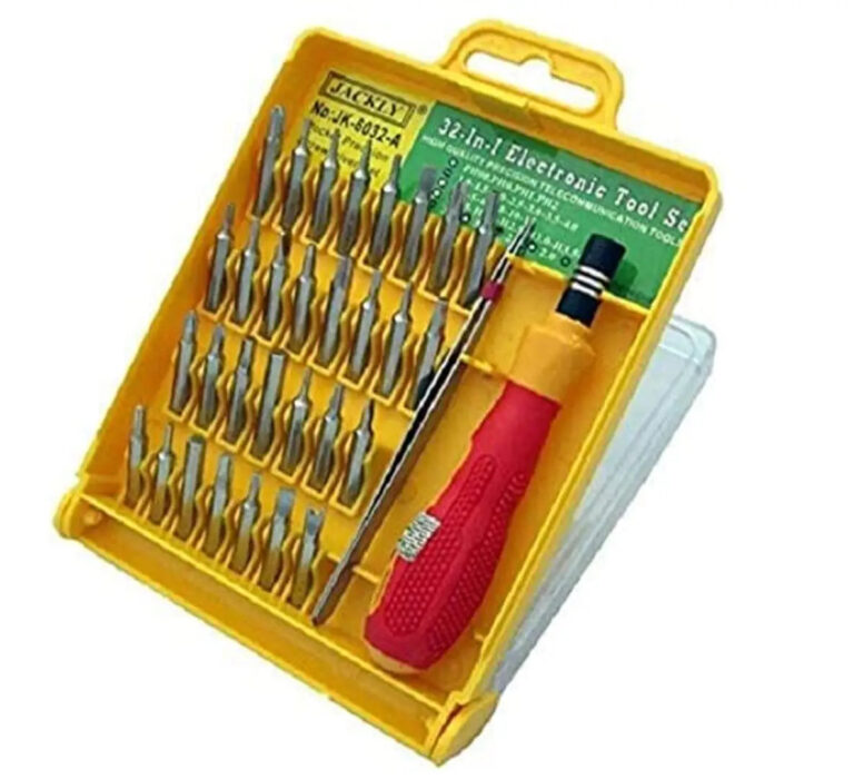 Hand Tool 32 in 1 Screw Driver Bits Set for Home, mobile phones, tool kit set for home use, Screw Driver Tool kit