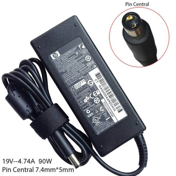 (Renewed) HP 65W AC Laptops Charger Adapter 7.4mm